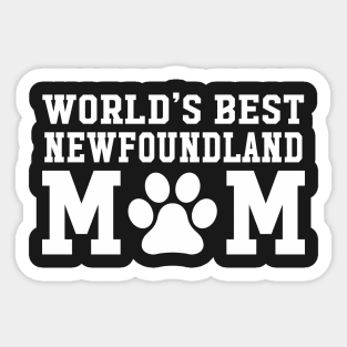 World’s Best Newfoundland Mom Sticker